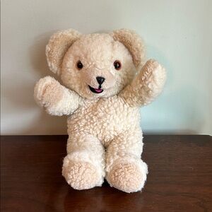 Vintage Snuggle Plush Bear 1985 Russ Lever Brothers 10"